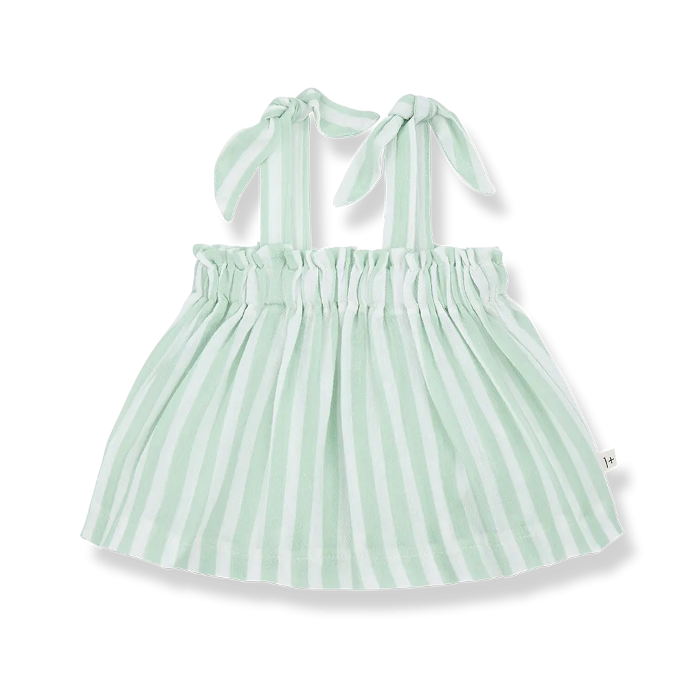 Adela Blouse in Subtle-Green