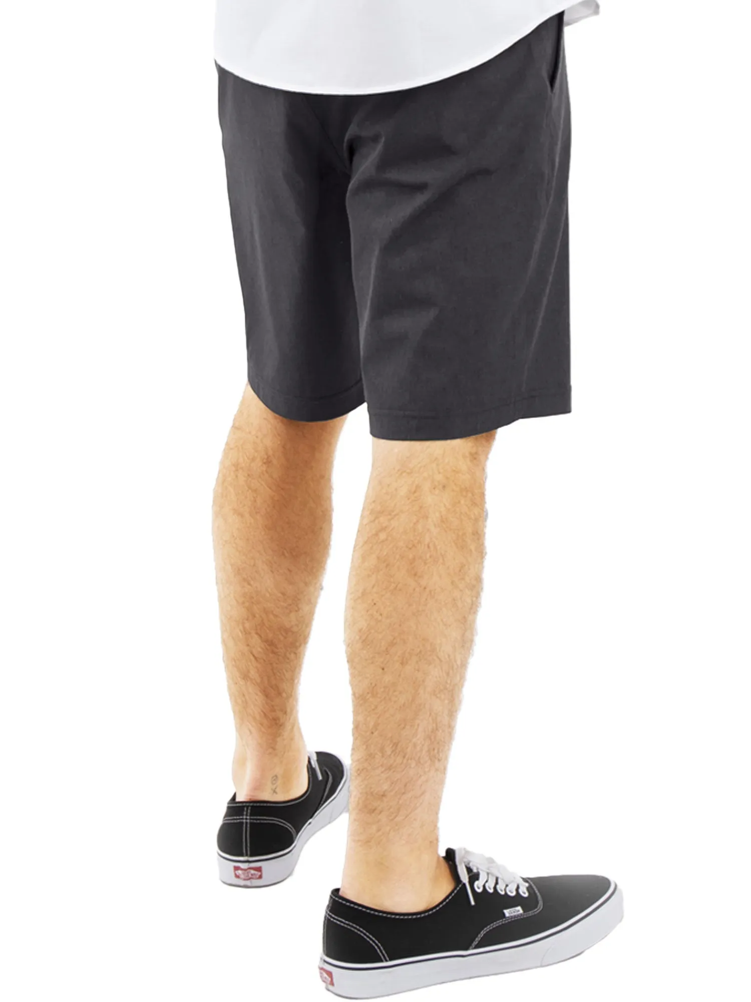 Alpha Mens Hybrid Shorts - Yarn Dye Khaki