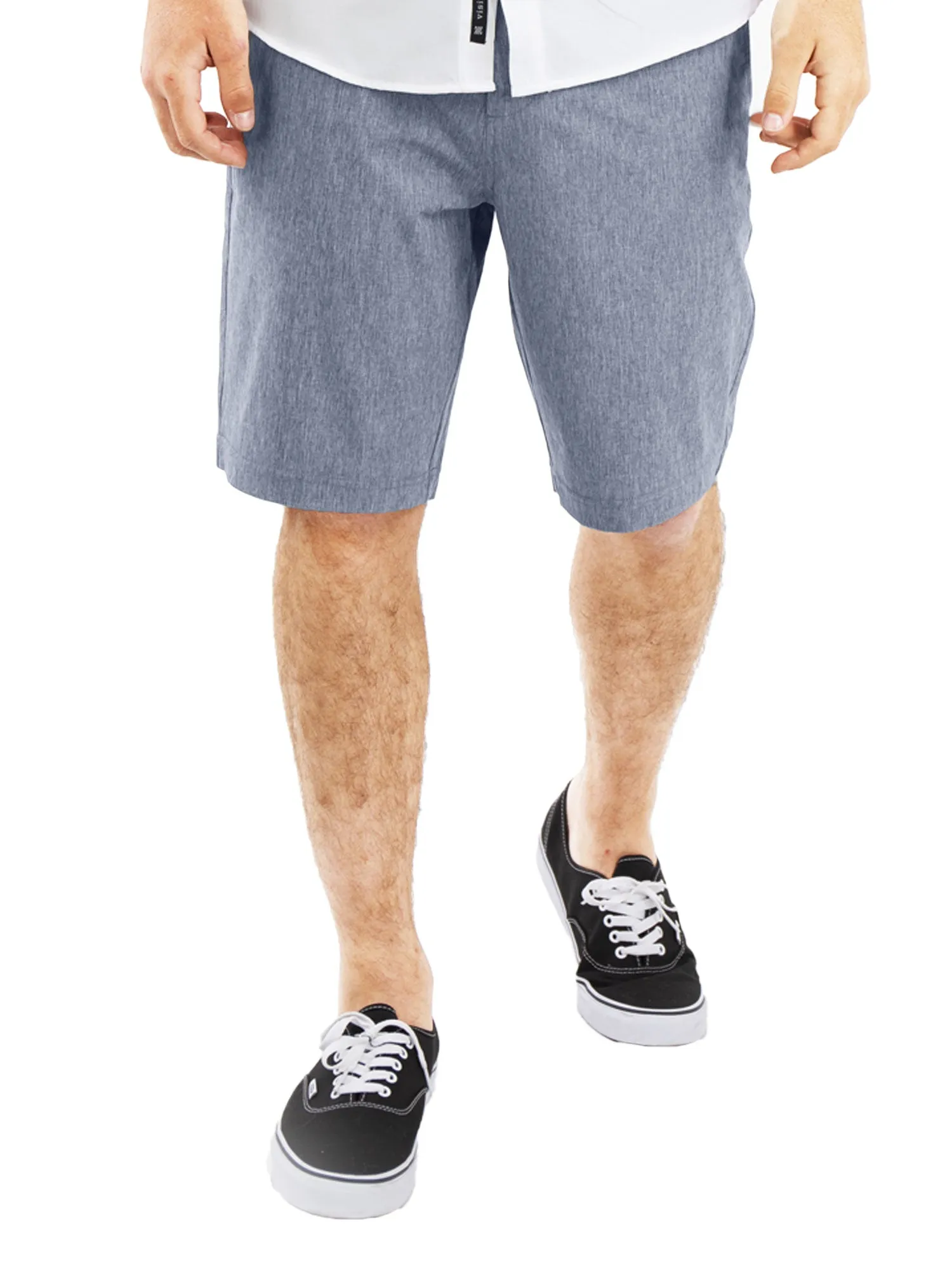 Alpha Mens Hybrid Shorts - Yarn Dye Khaki