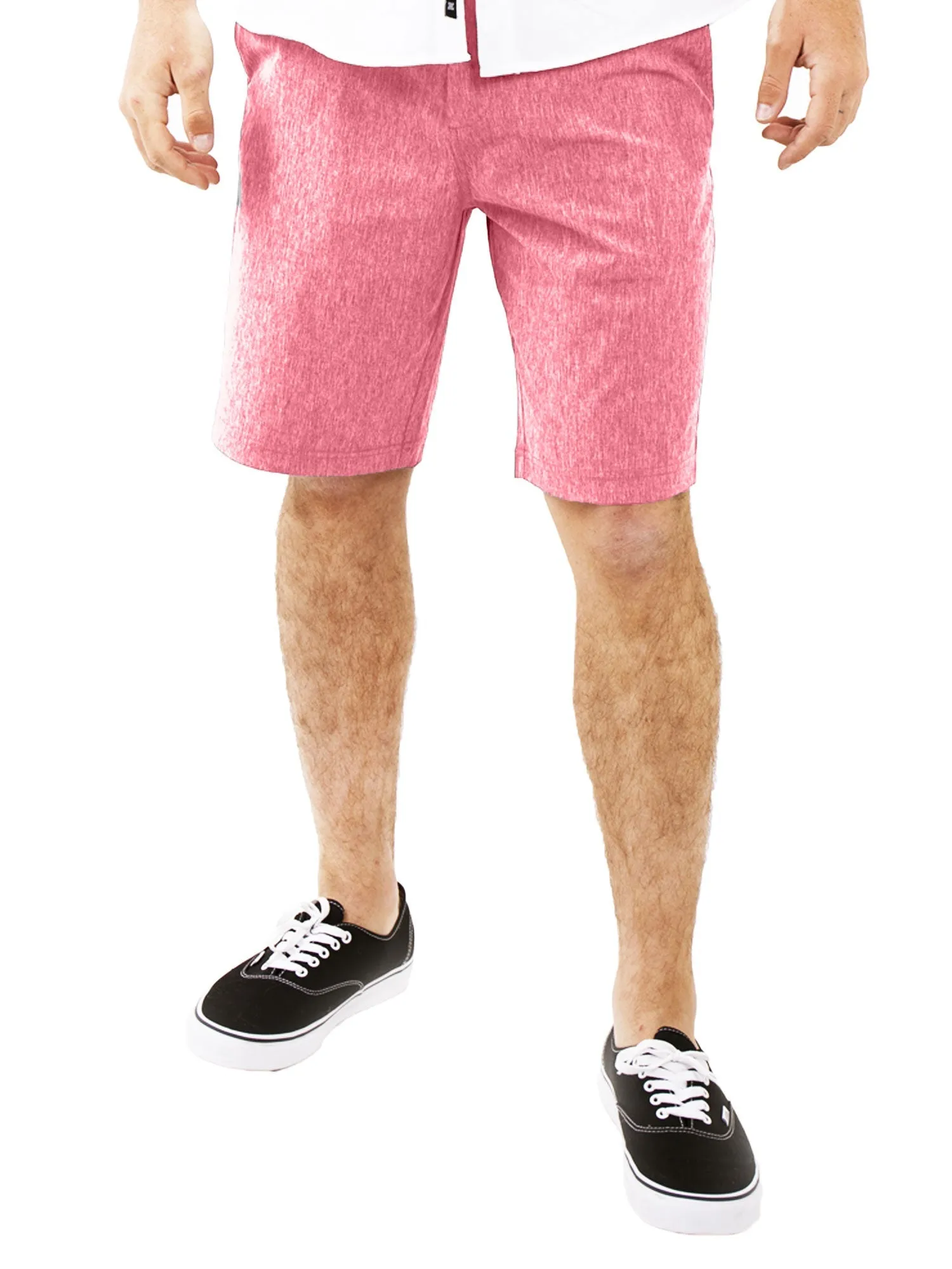 Alpha Mens Hybrid Shorts - Yarn Dye Khaki