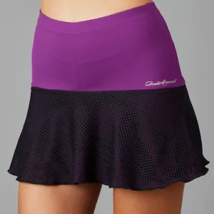 Amethyst Short Skort (violet/black)