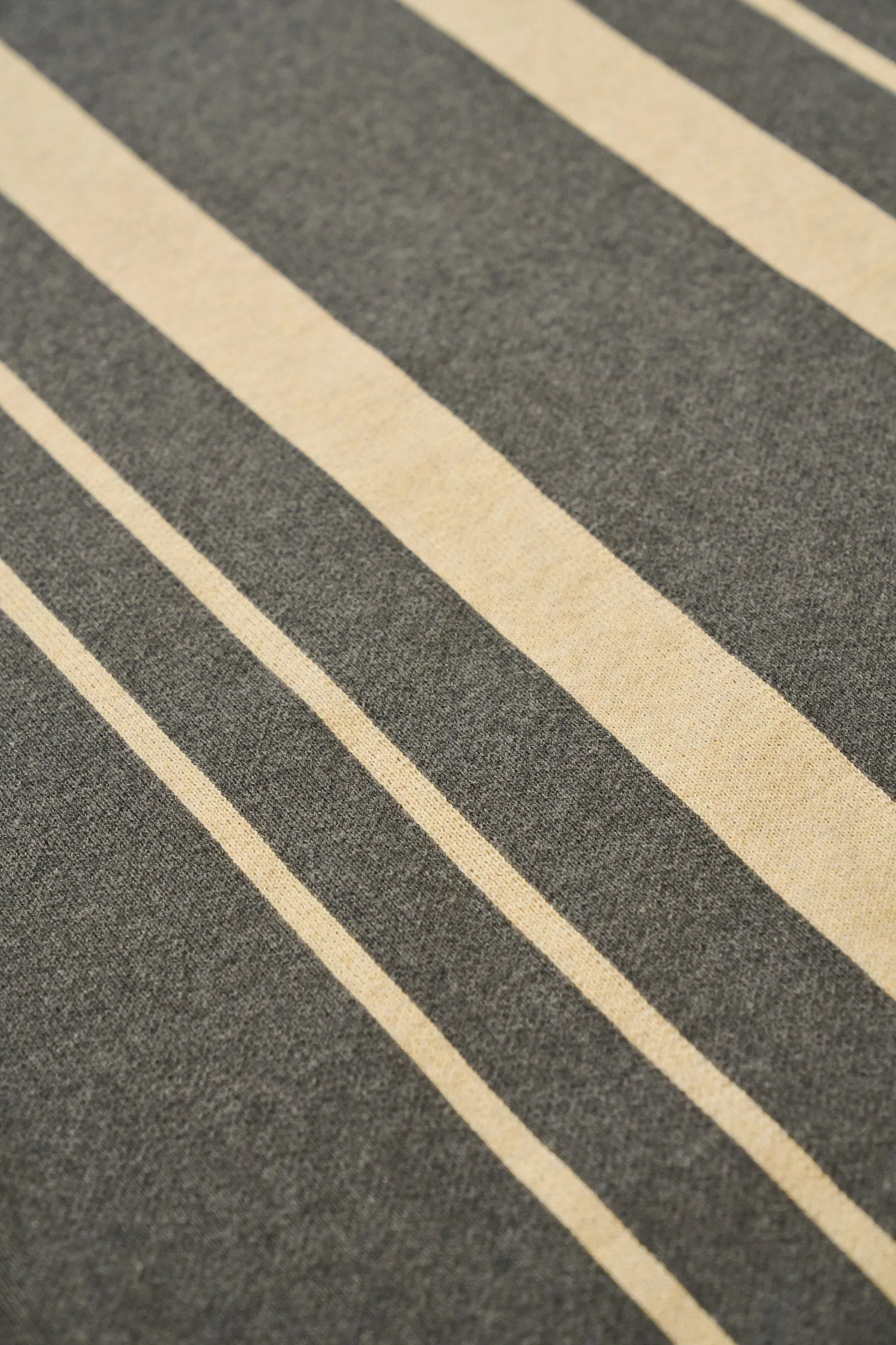 APRILE LS KNIT POLO - GREY