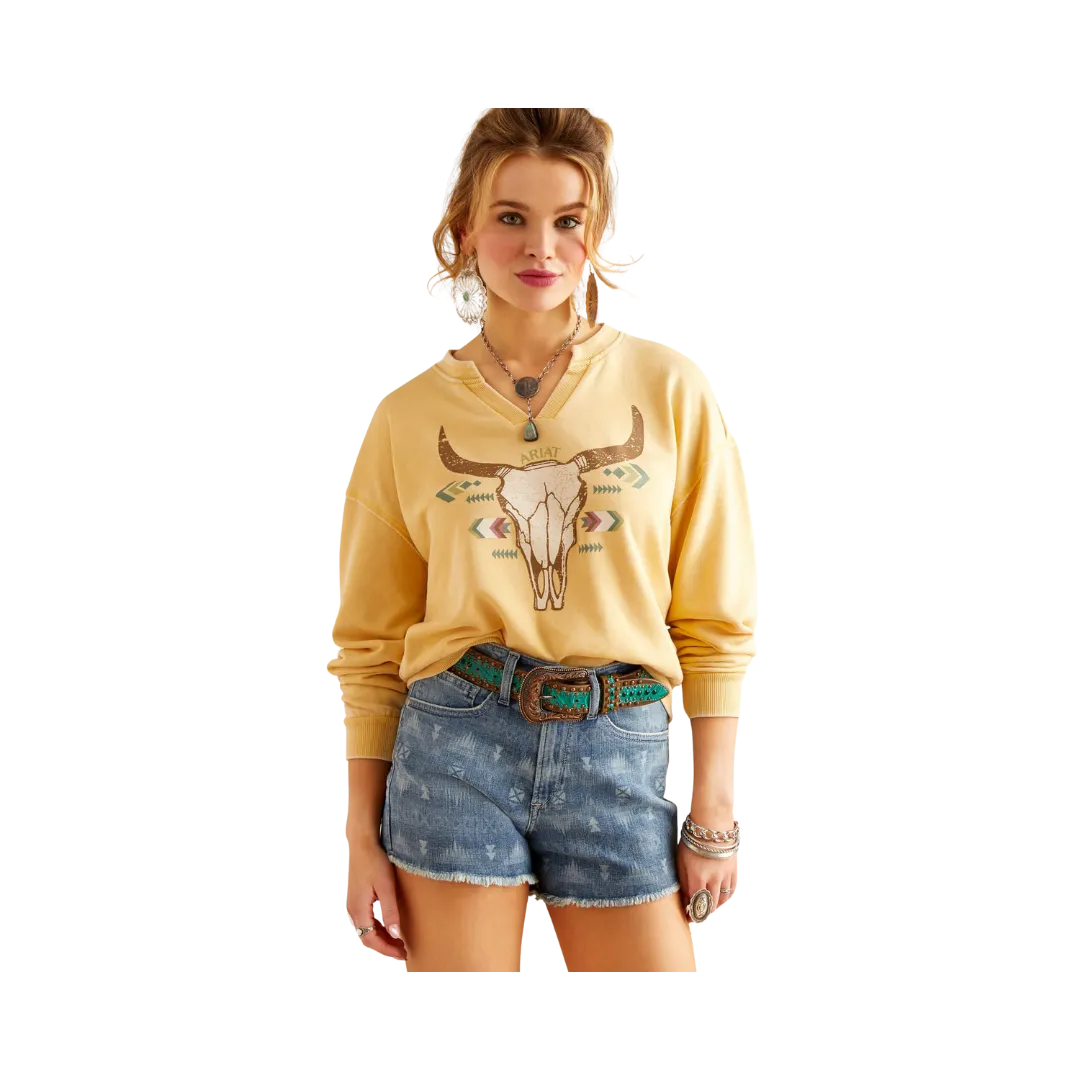 Ariat Women's Bandana Sweatshirt Jojoba Shirt