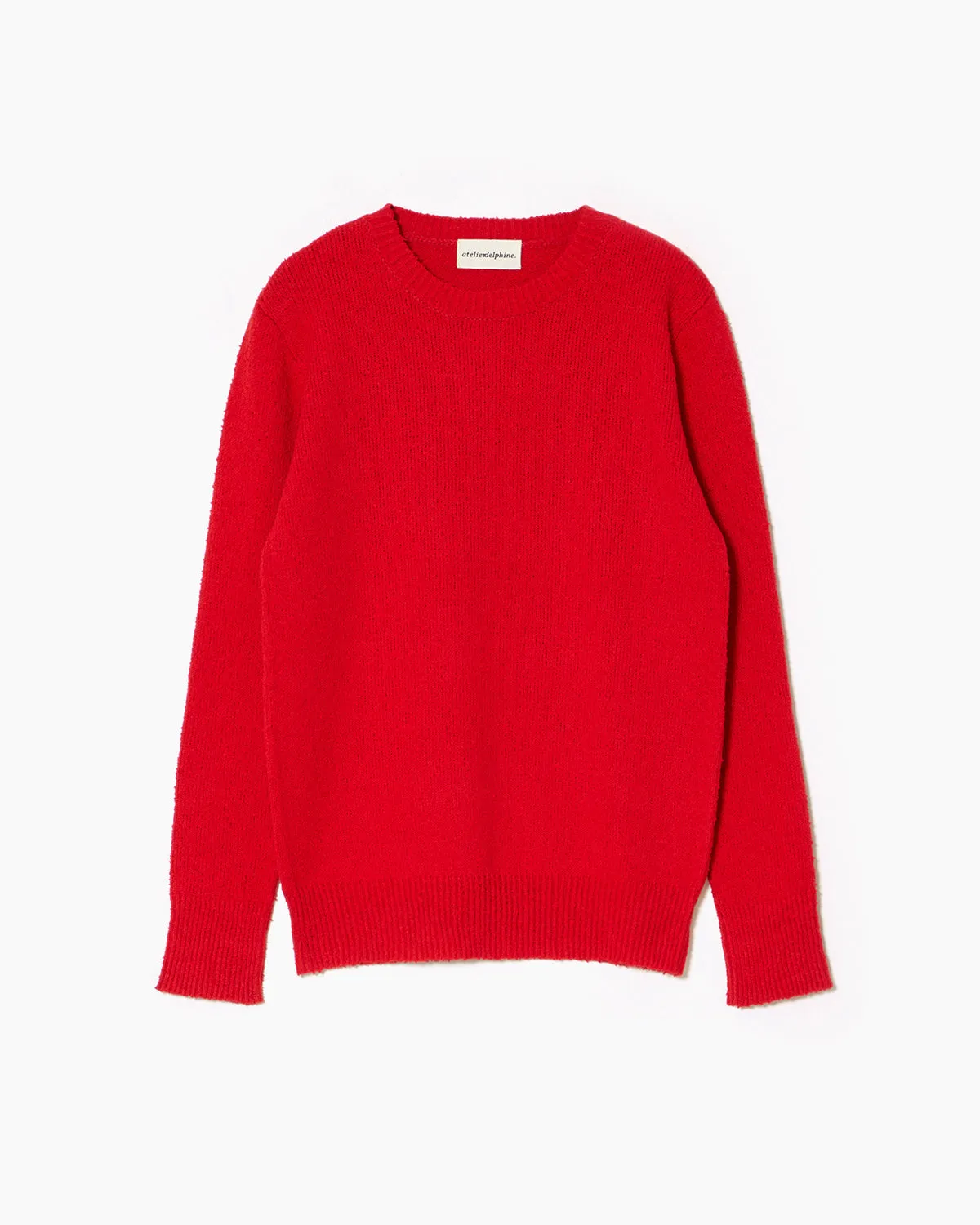 Boucle Crewneck Top