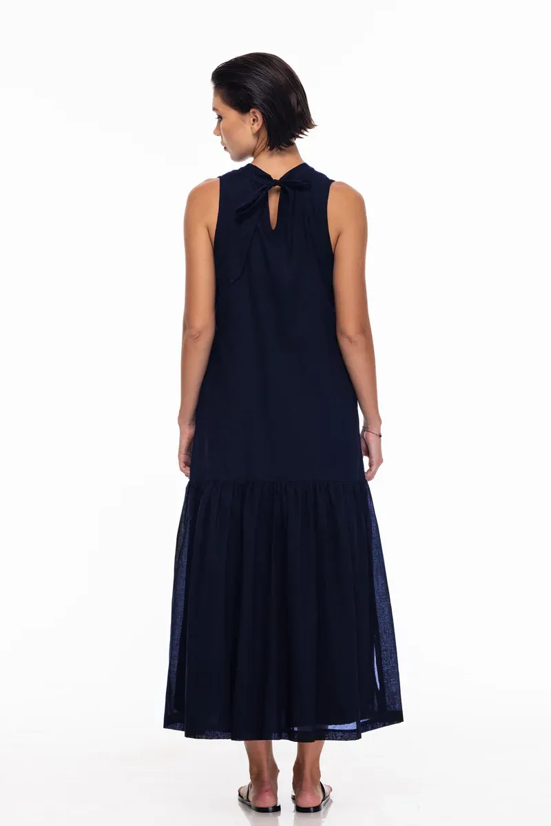 Catch On To Love Dress - Navy