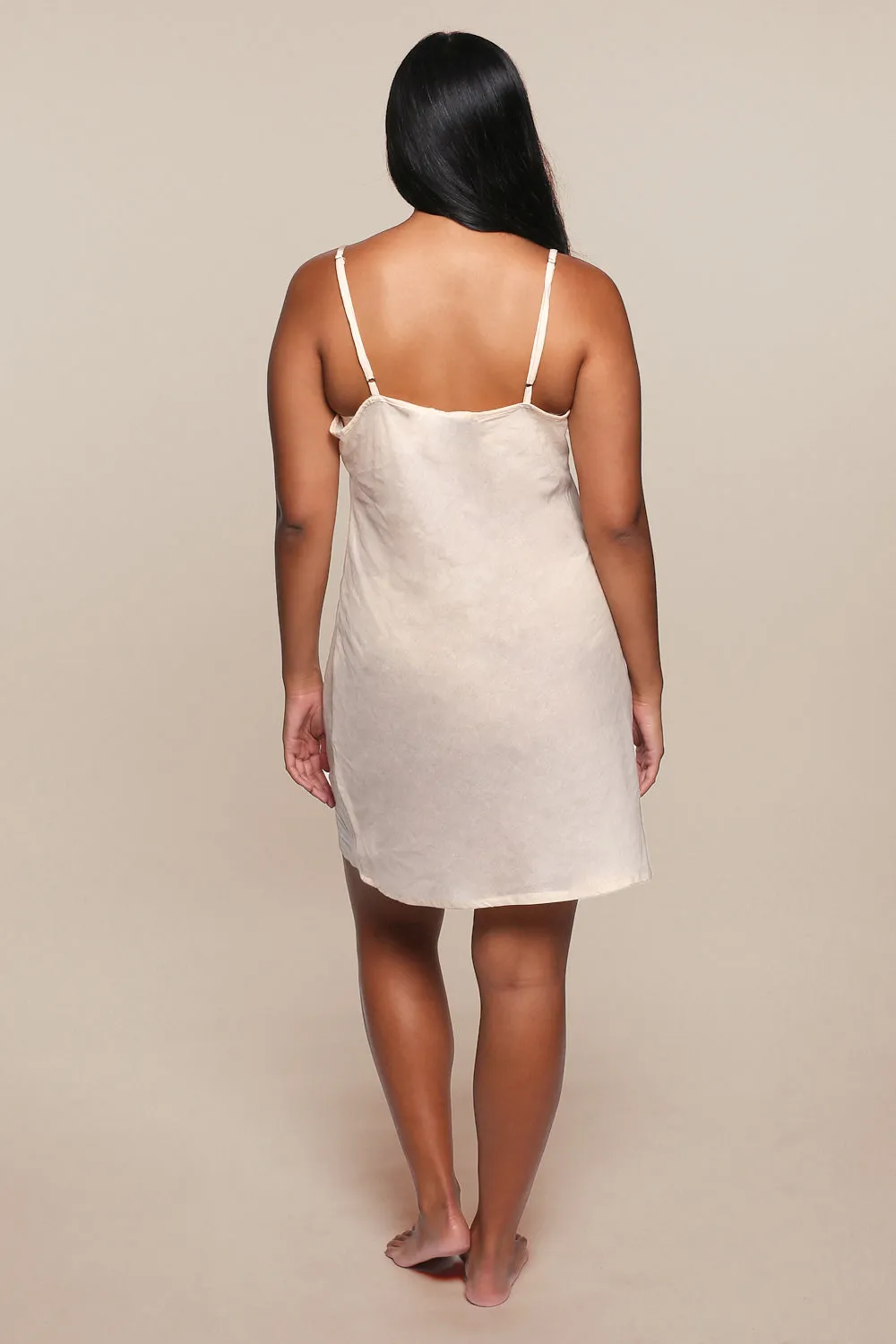 Celeste Cotton Slip in Ecru