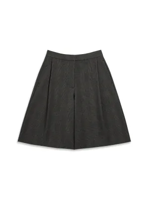 Checked Bermuda Shorts