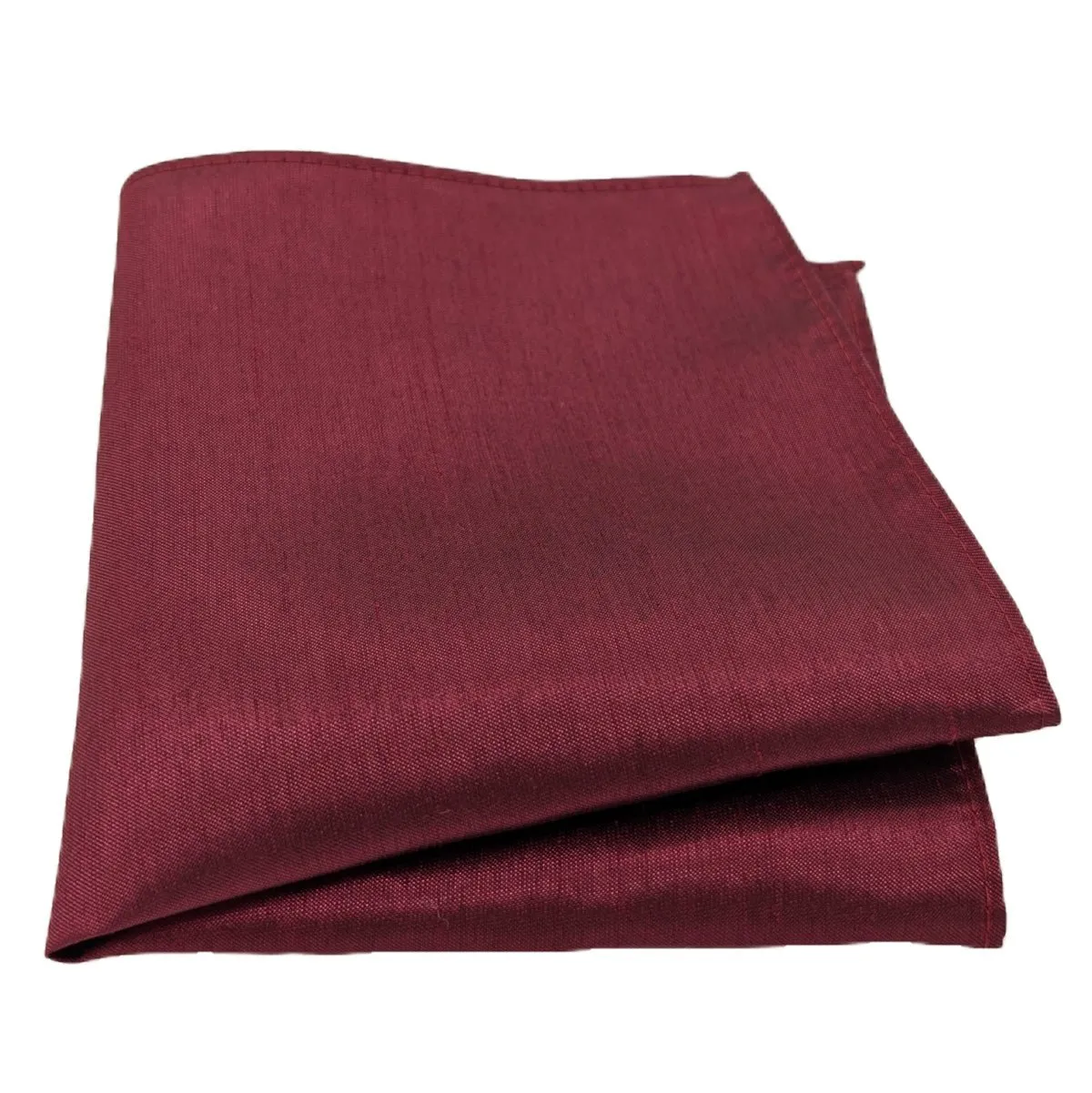 Dark Cherry Shantung Wedding Swatch