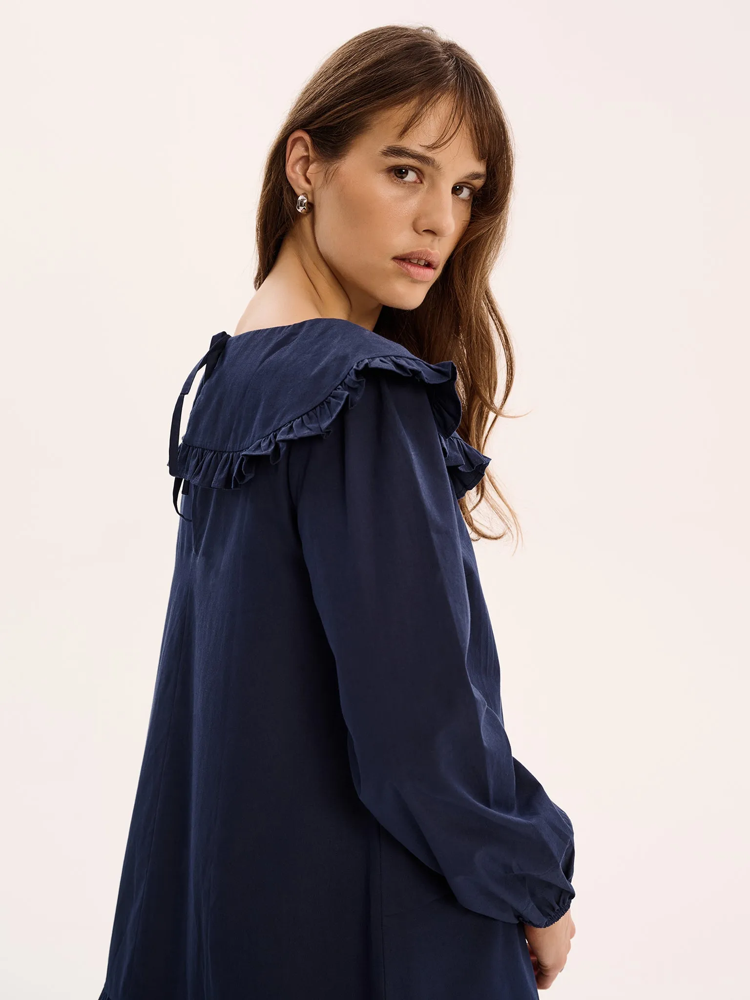 Emili Mini Dress in Navy