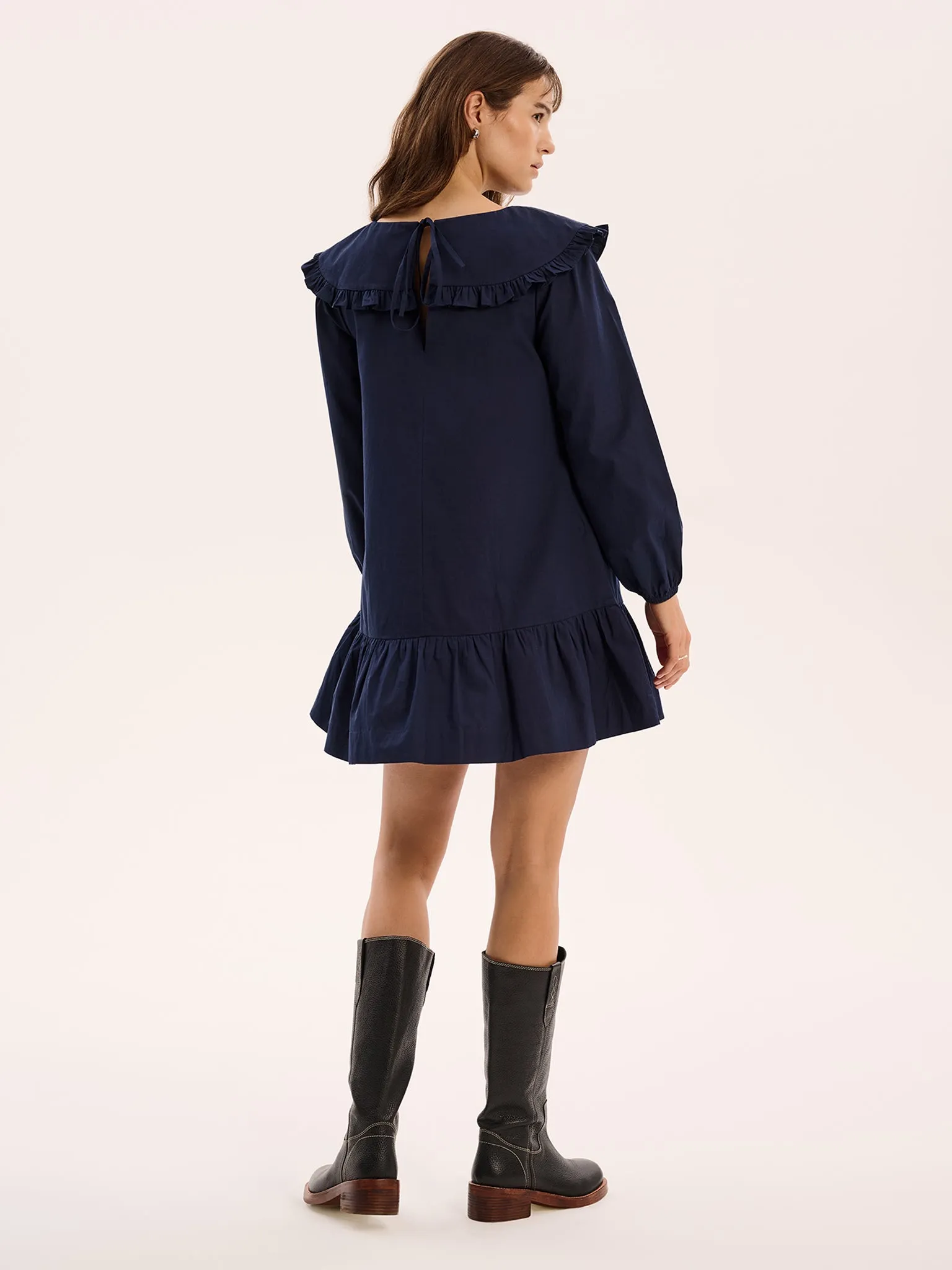 Emili Mini Dress in Navy