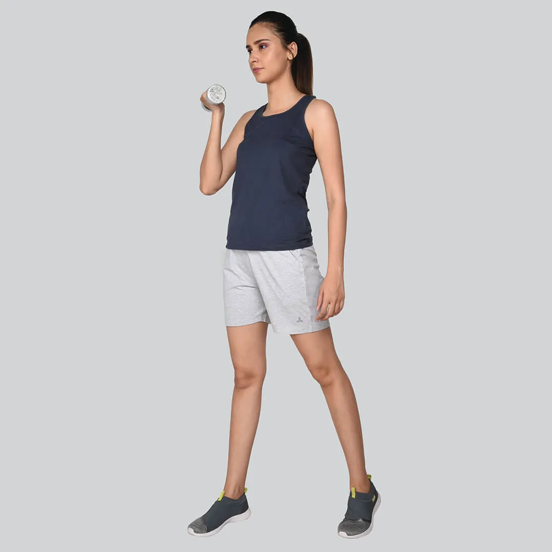 Essential Shorts - Heather Grey