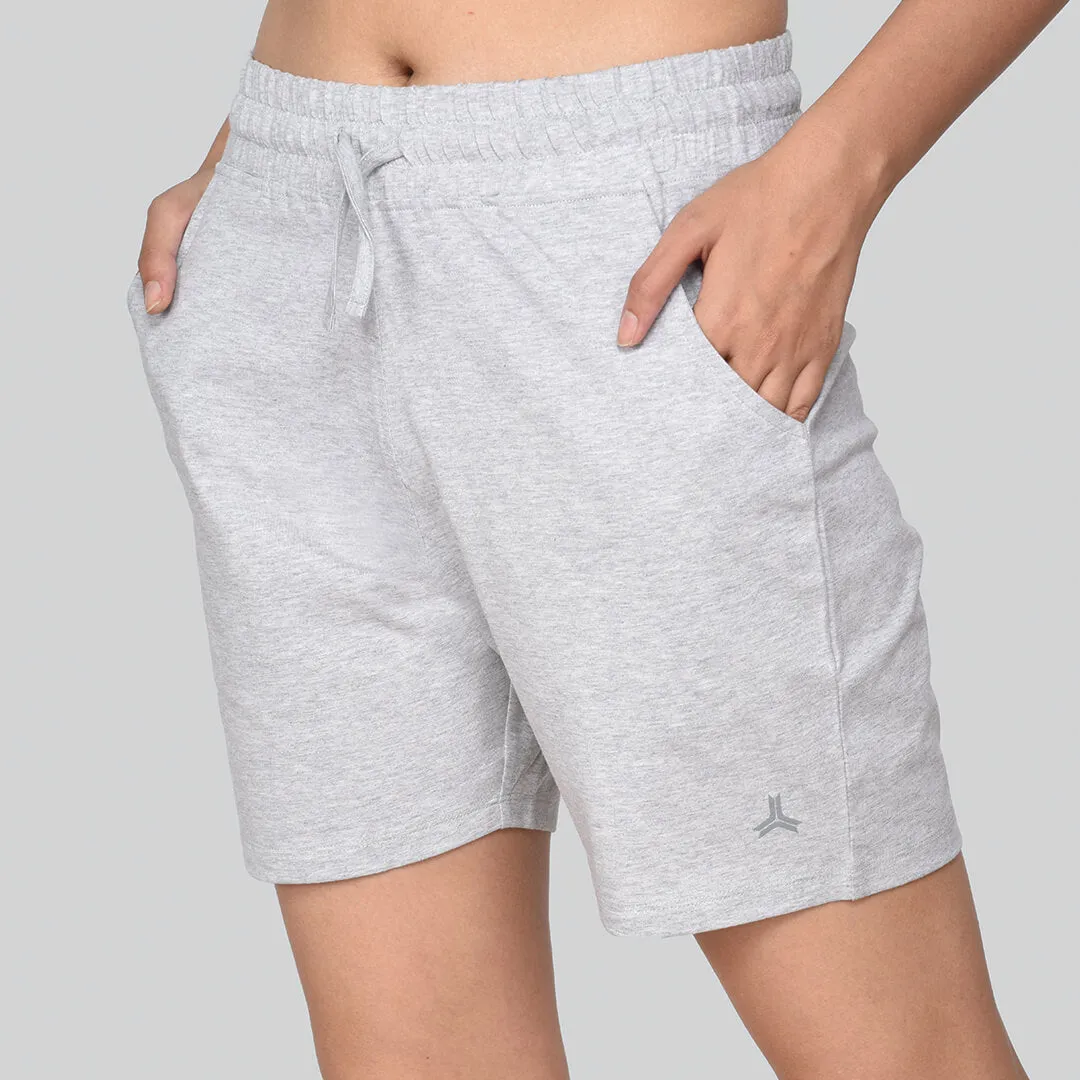 Essential Shorts - Heather Grey