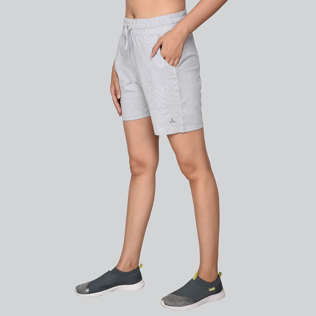 Essential Shorts - Heather Grey