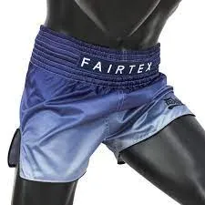 Fairtex Blue Fade Thai Short