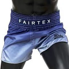 Fairtex Blue Fade Thai Short