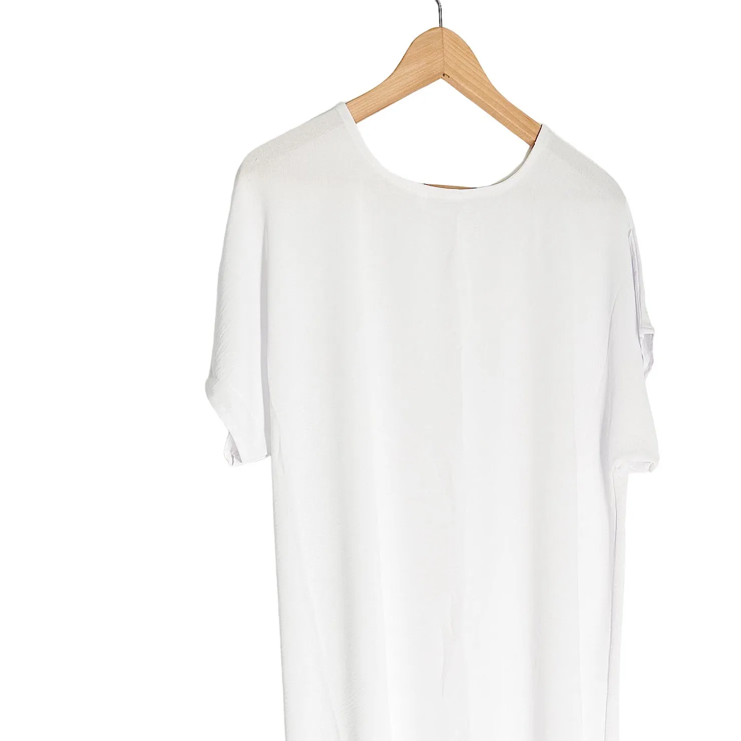 FULL UNDER SLIP DRESS WHITE