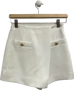 Goelia White Shorts UK XS