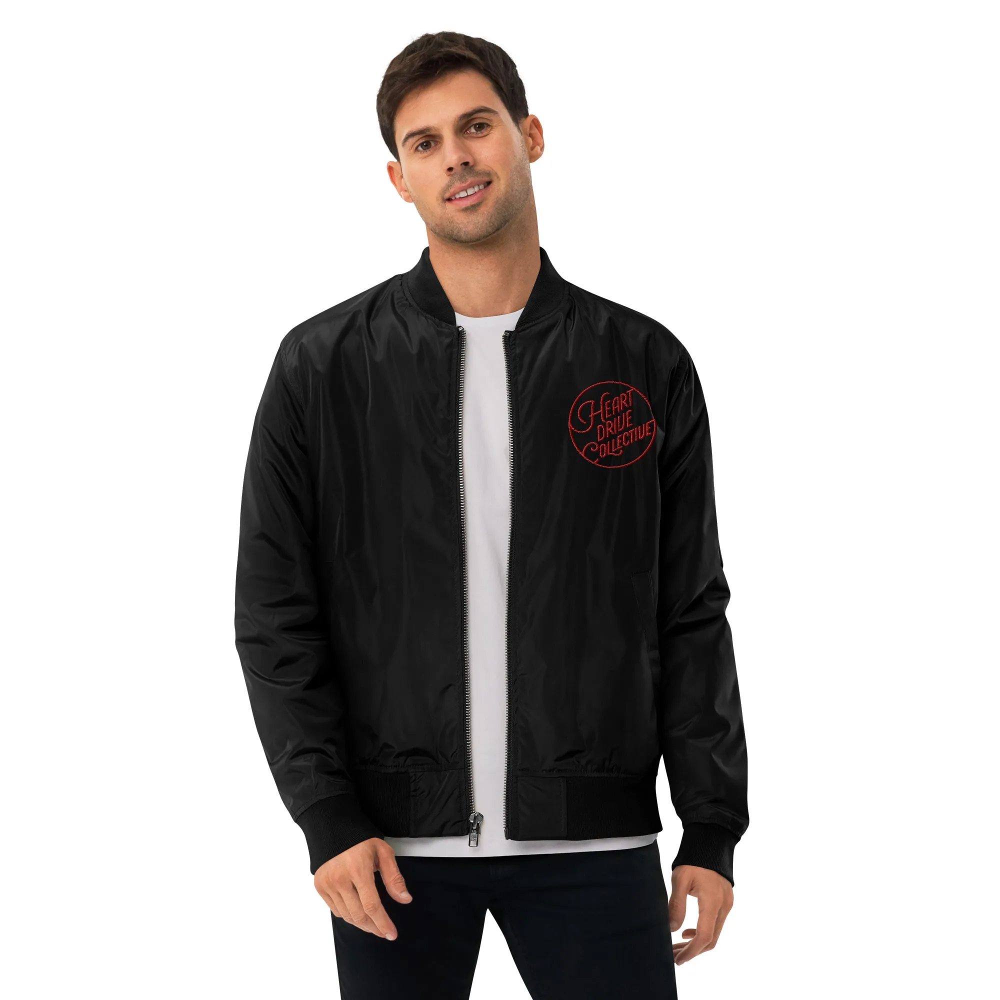 Heart Drive OG Premium recycled bomber jacket