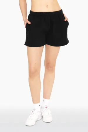 HEAVYWEIGHT SWEATS SWEAT SHORTS - ONYX