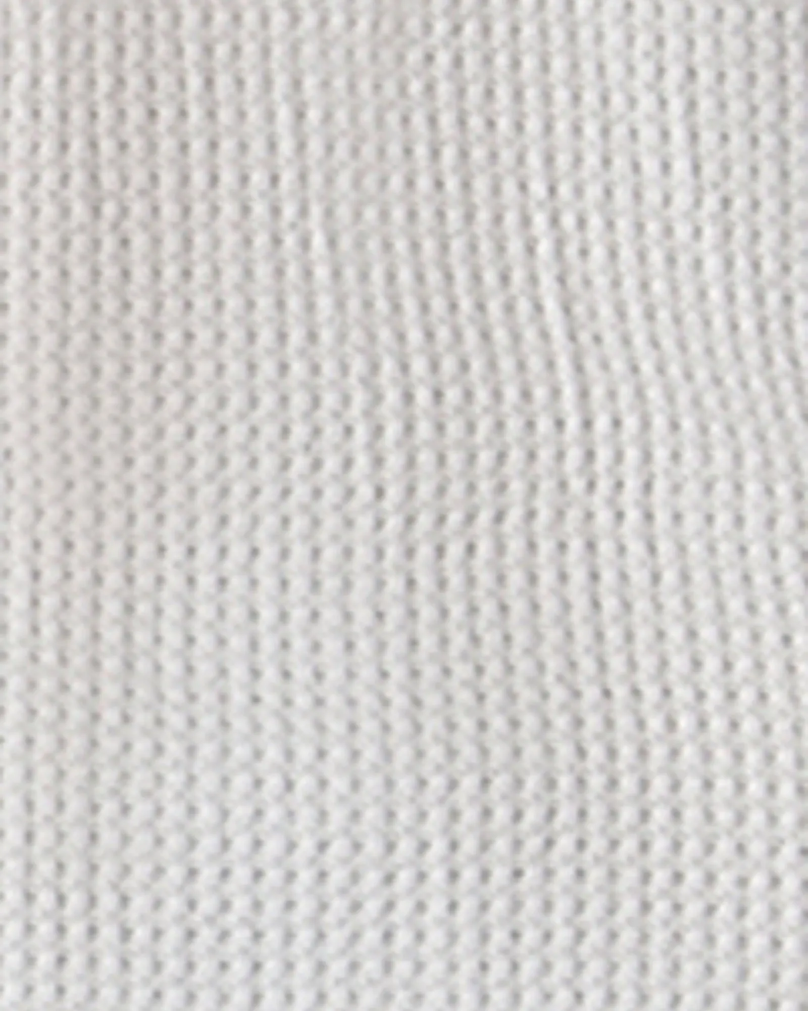 Jalena V-Neck Waffle Top | Ivory