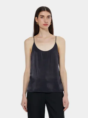 Jersey woven tank