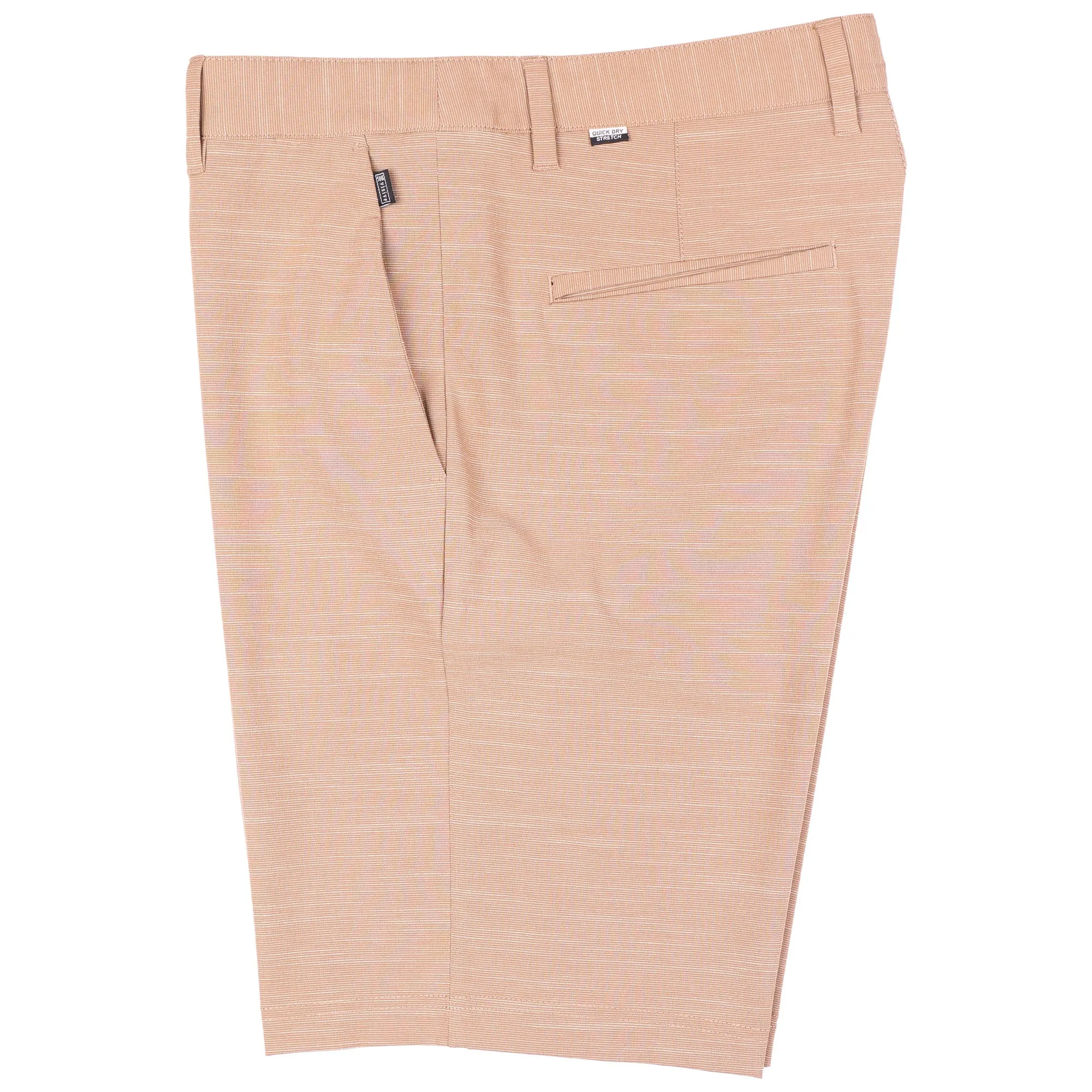 Khaki Slub - Mens Hybrid Shorts