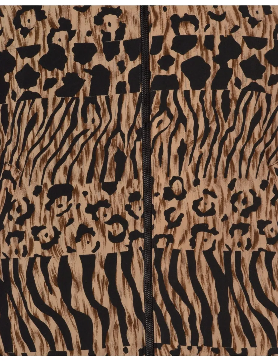Label Kay Bomber Patterned Jacket
