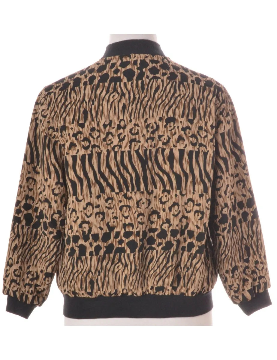 Label Kay Bomber Patterned Jacket