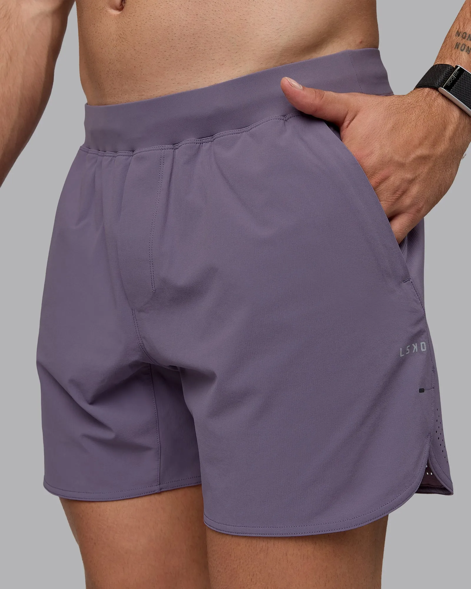 Lift 6" Performance Shorts - Purple Sage
