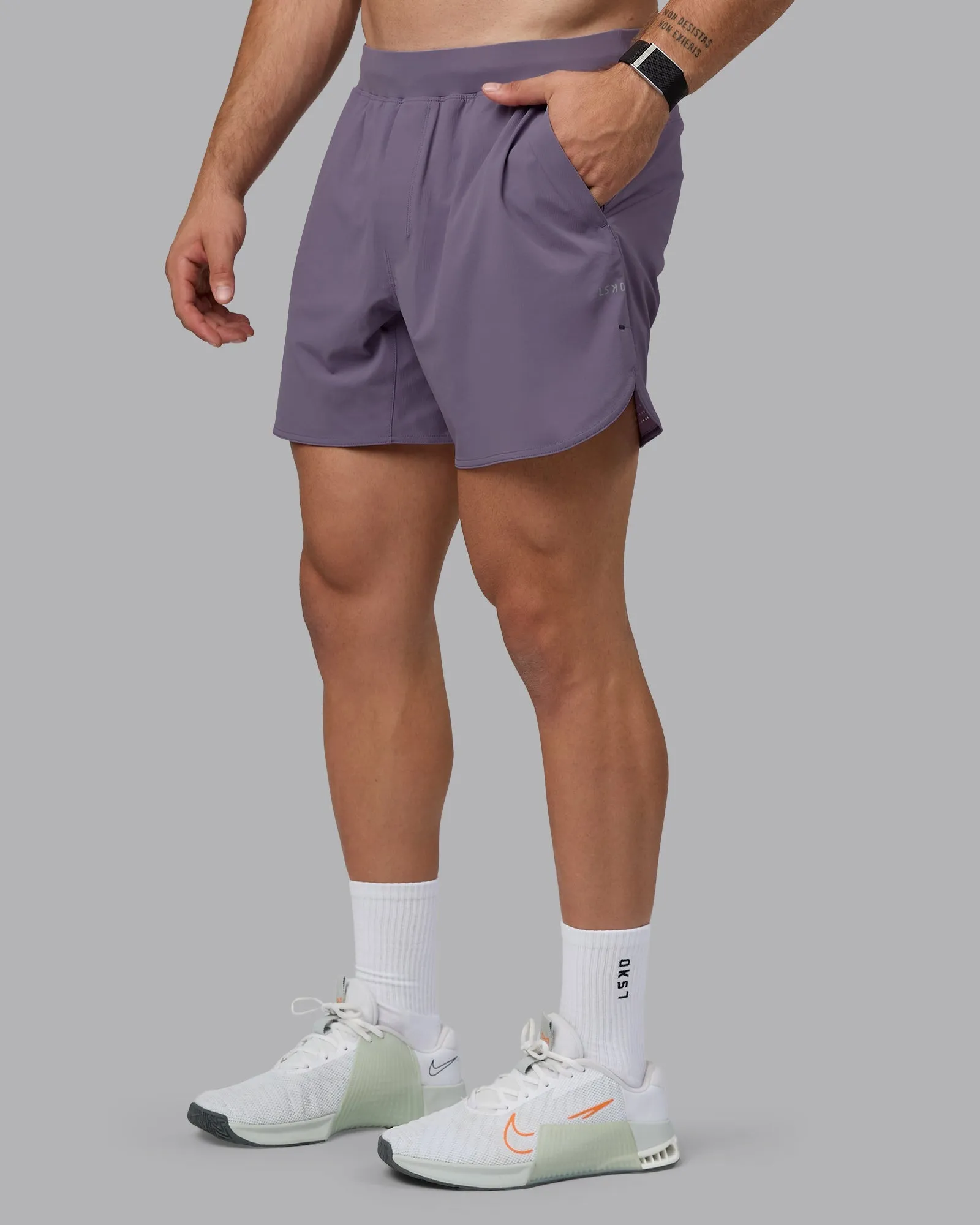 Lift 6" Performance Shorts - Purple Sage