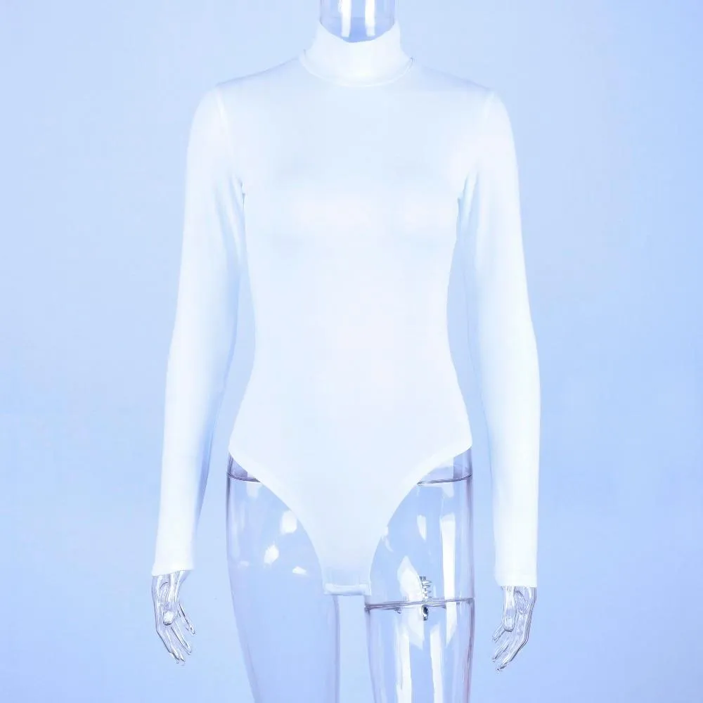 long sleeve r female cotton Neck warm clothes slim fit