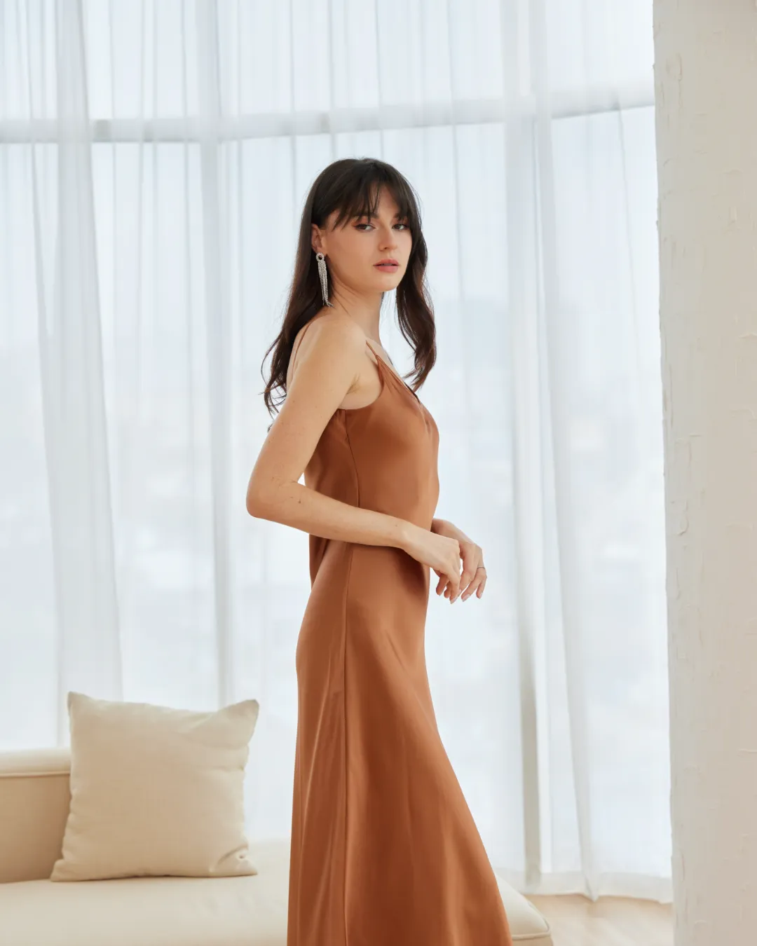 Lotus Silk Dress (SLKSIDR004)