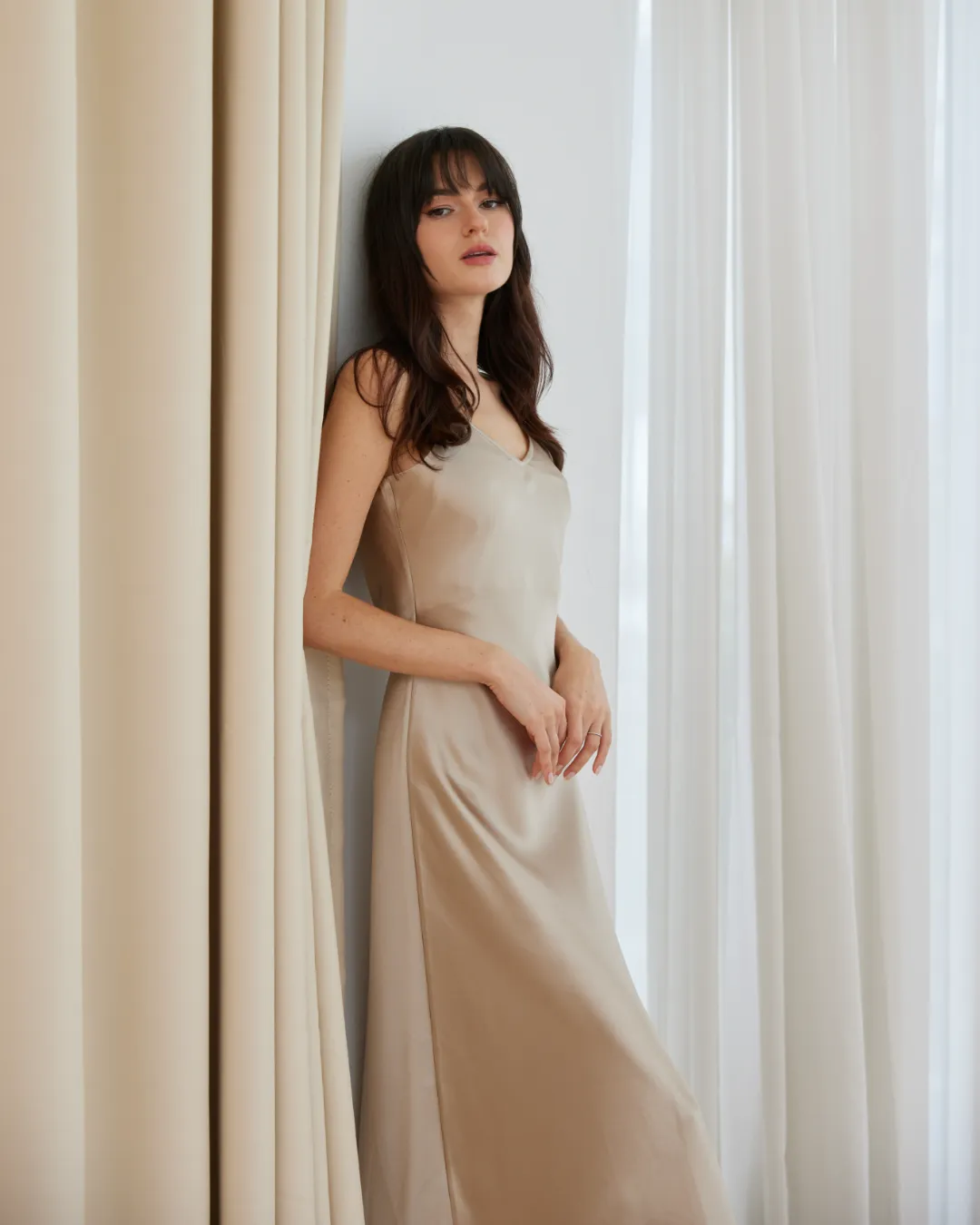 Lotus Silk Dress (SLKSIDR004)