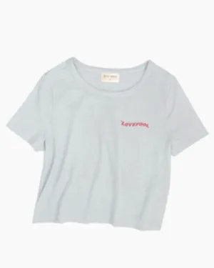 LOVEFOOL Logo Tee | Sky Blue