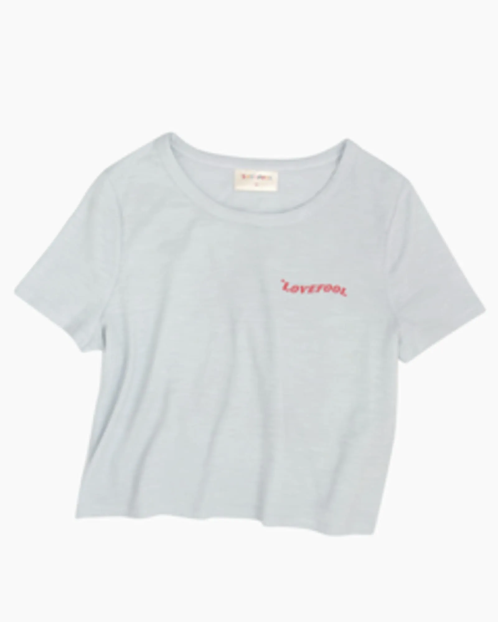 LOVEFOOL Logo Tee | Sky Blue
