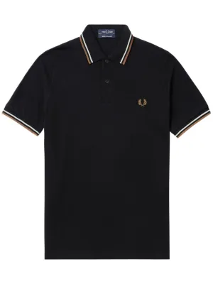 M12 Twin Tipped cotton-piqué polo shirt