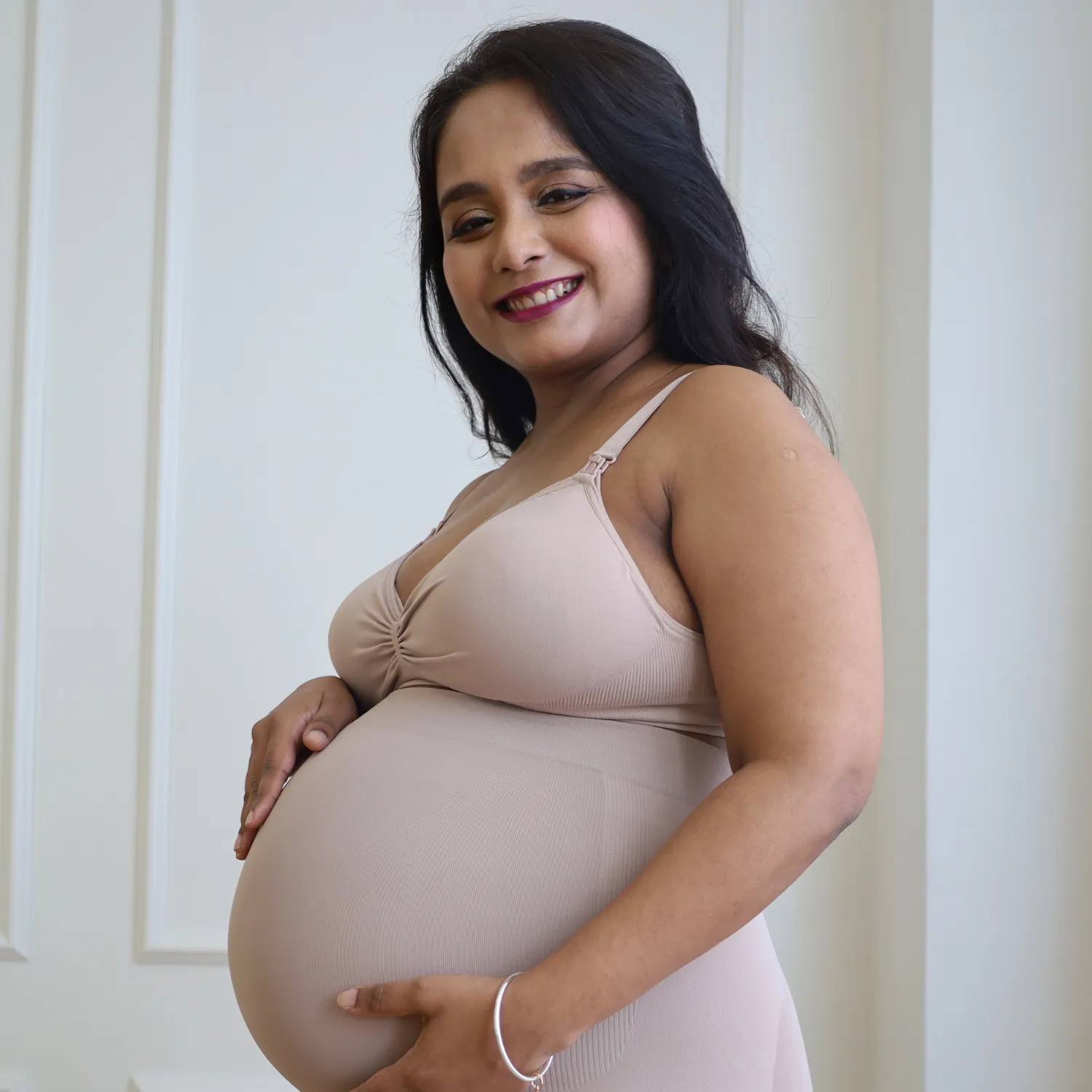 Maternity High Waist Shorts