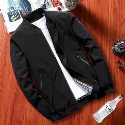 Military Windbreaker Casual Bomber Jackets