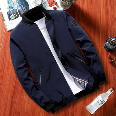 Military Windbreaker Casual Bomber Jackets