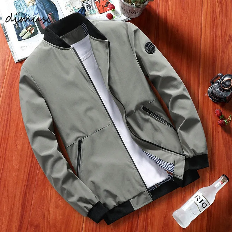 Military Windbreaker Casual Bomber Jackets