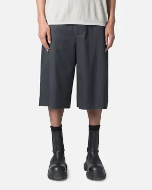 MNML Baggy Pleated Shorts Grey