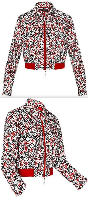 Monogram Poplin Jacket