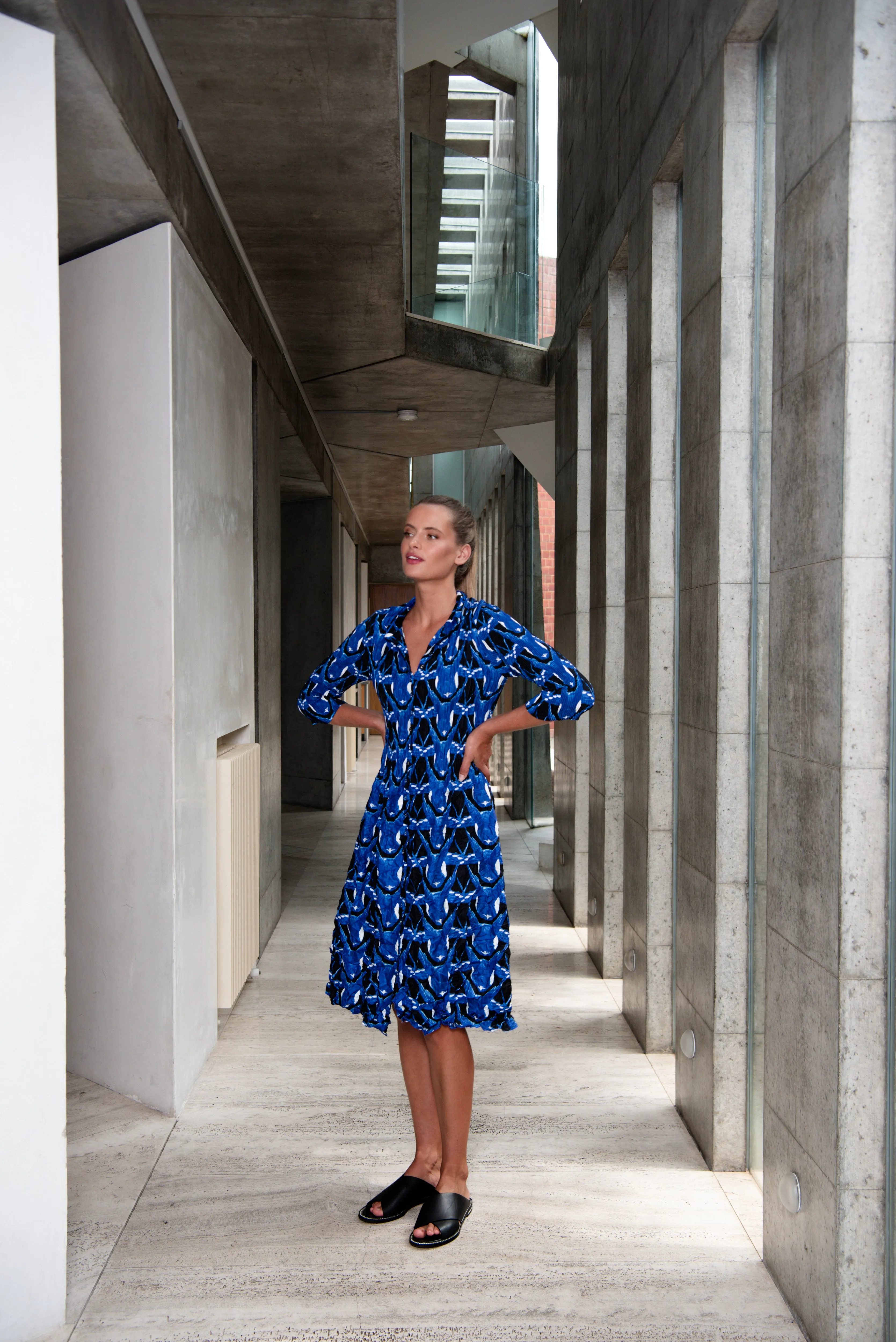 Nehru Coat Dress | AW25