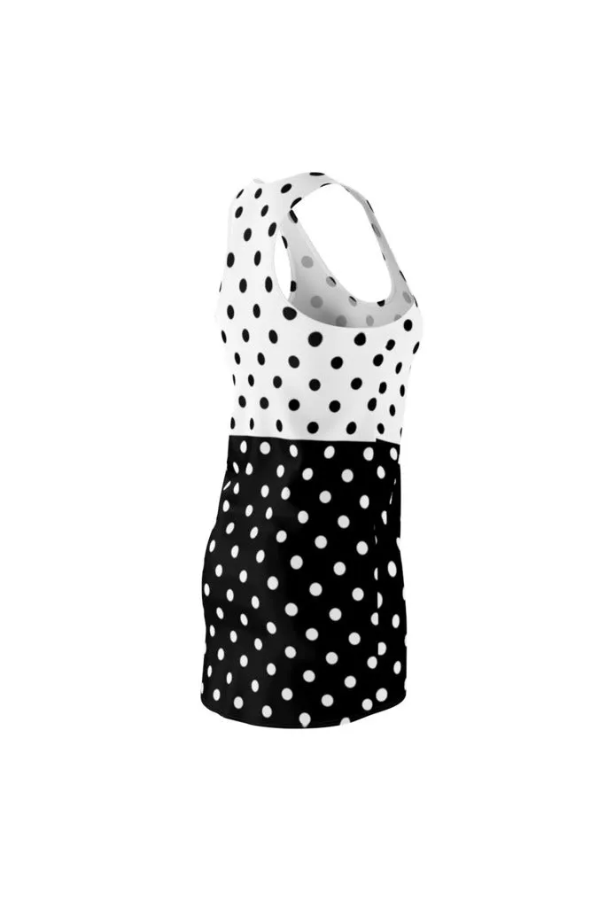 Polka-dot Women's  Racerback Dress