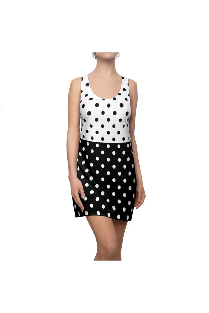 Polka-dot Women's  Racerback Dress