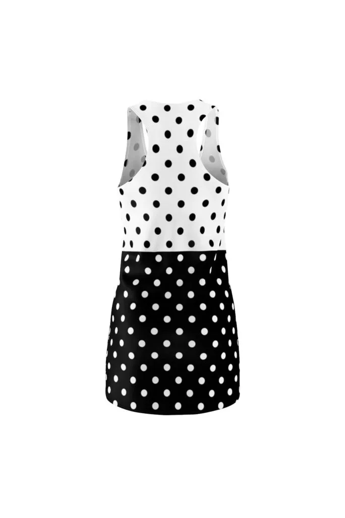 Polka-dot Women's  Racerback Dress