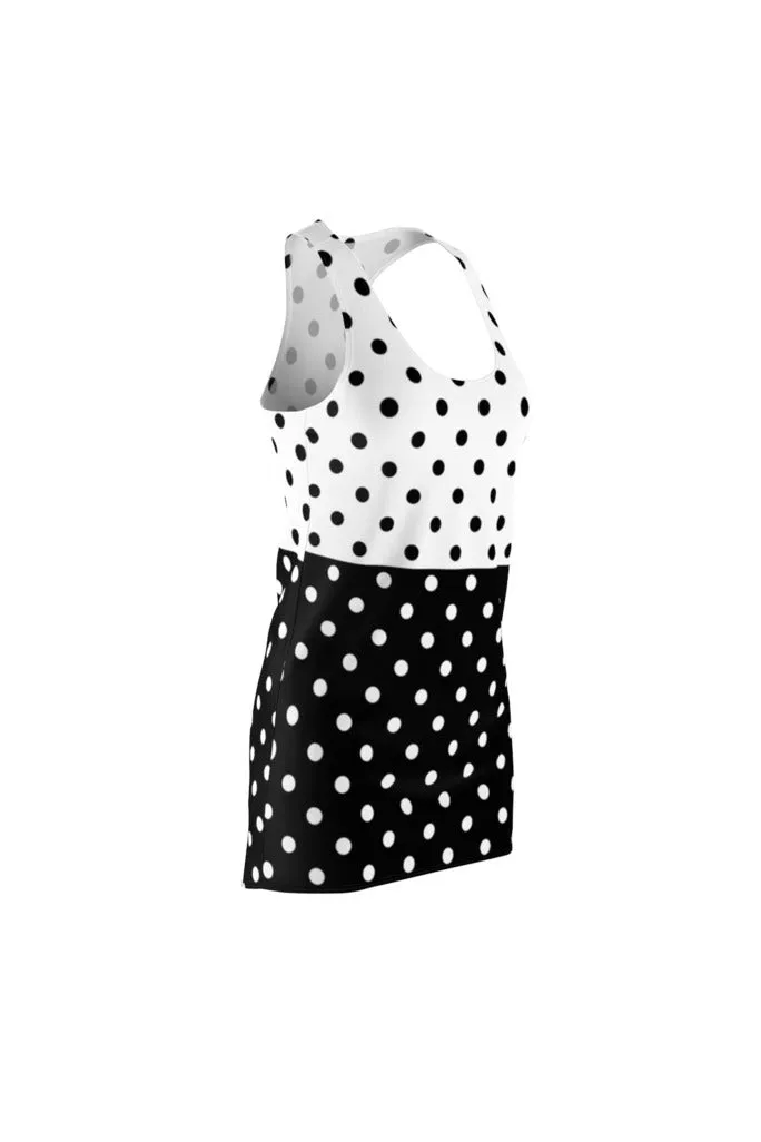 Polka-dot Women's  Racerback Dress