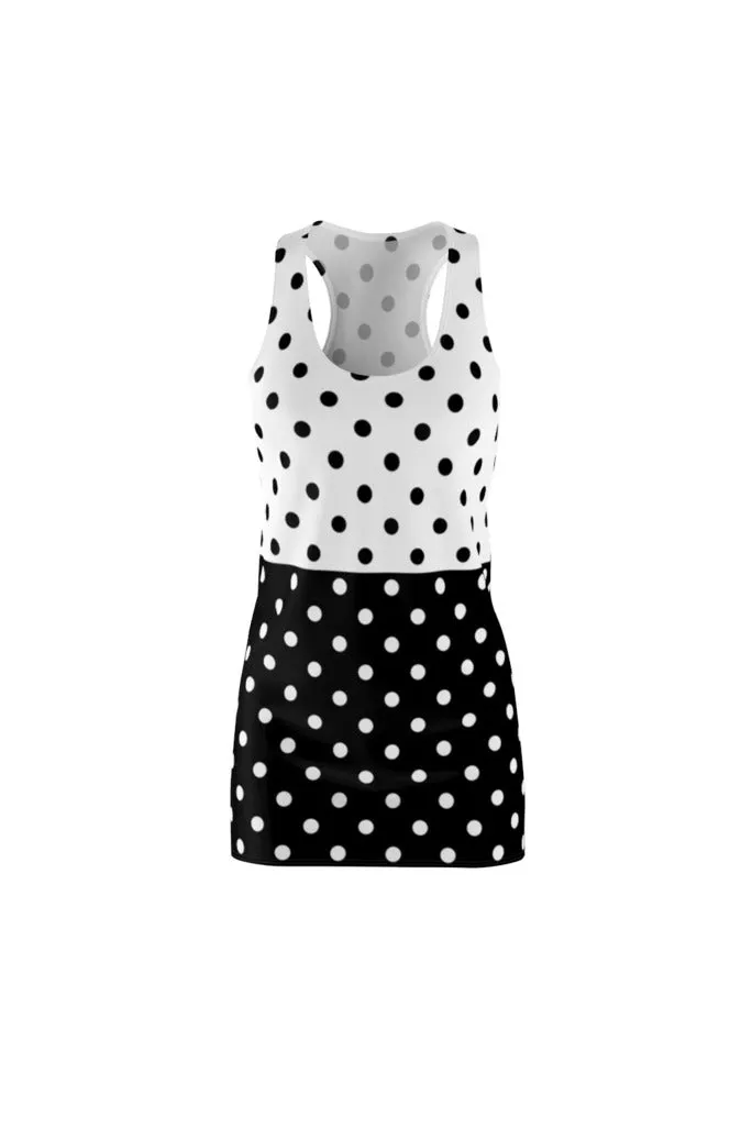 Polka-dot Women's  Racerback Dress