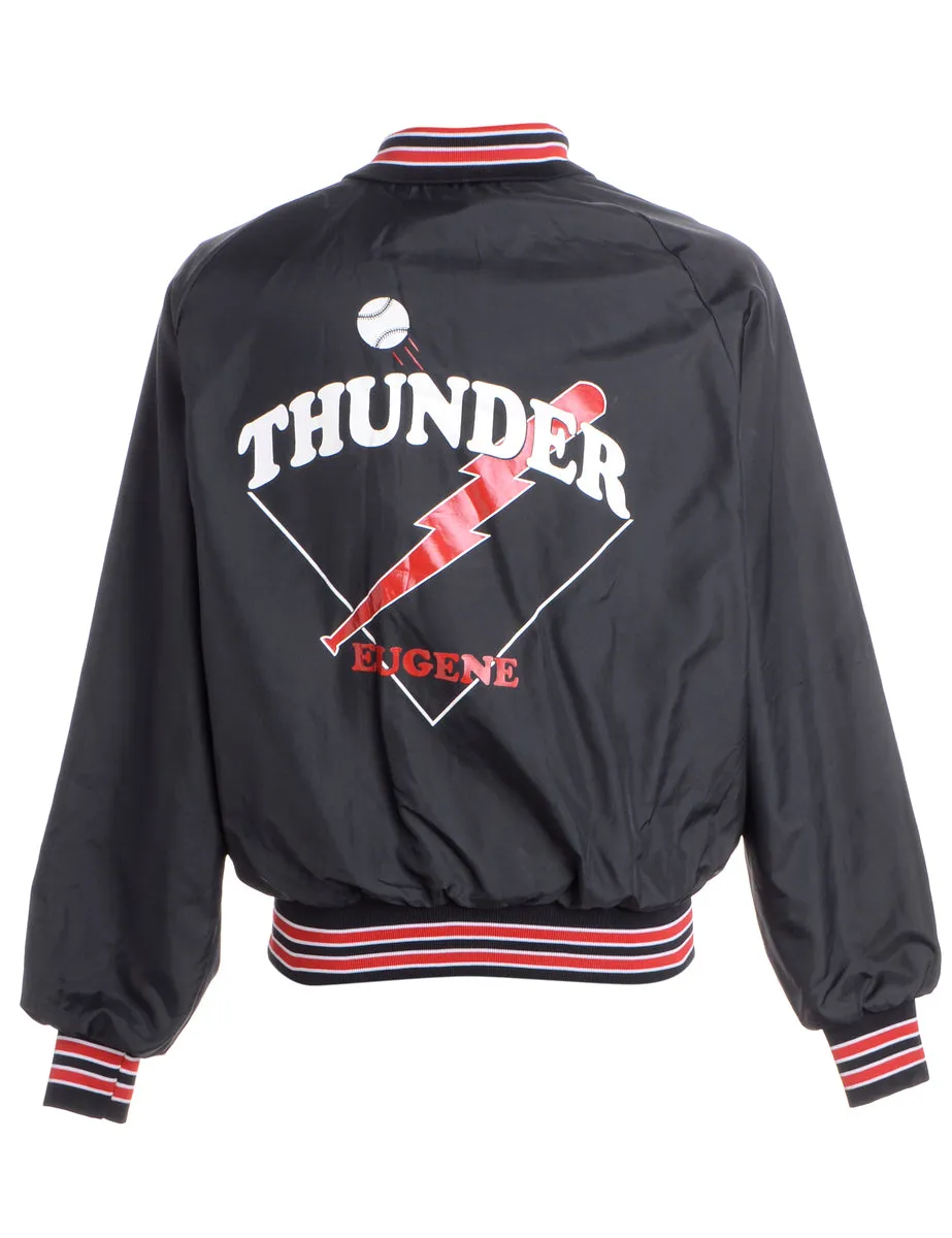 Popper Front Jacket