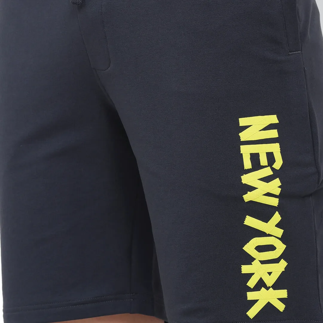 Printed Shorts - Titanium Grey
